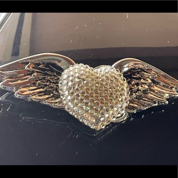 Bridget Belt Buckle Heart Stone - Picture 5 of 6
